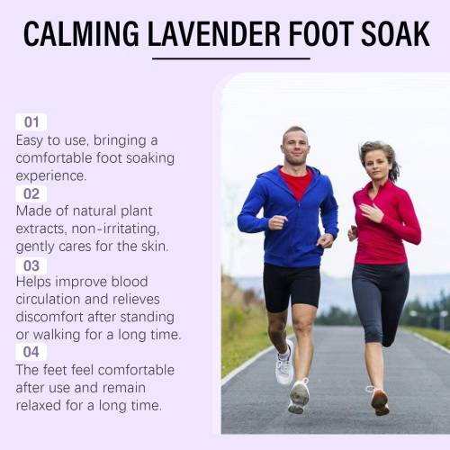 Malurt lavendel fodbadperler