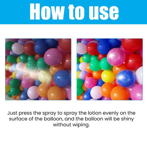 Aerosol ballon-glansspray
