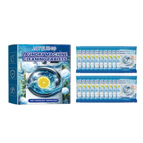 Vaskemaskine dybderensetabs