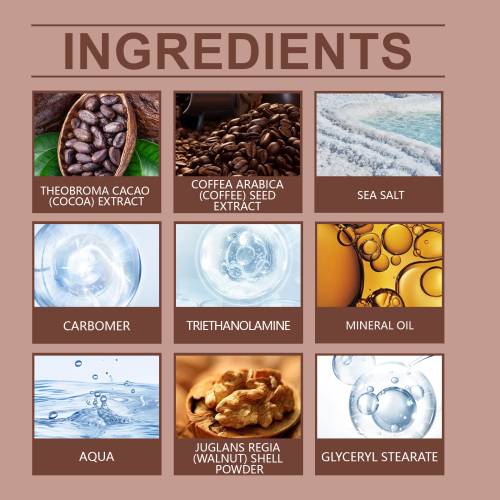 Kaffe havsalt bodyscrub