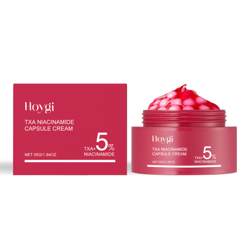 Niacinamid kapsel-gelcreme med tranexamsyre