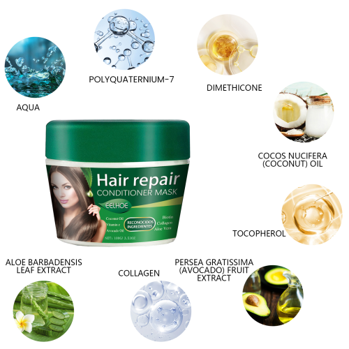 Kokos og aloe balsam til farvet hår