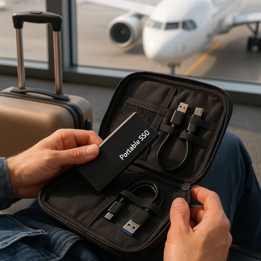 Kompakt 4 TB USB-C Lager til Arbejde & Rejse