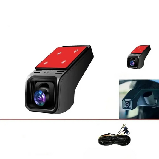 4K Wi‑Fi Dashcam med GPS + Dobbeltkamera