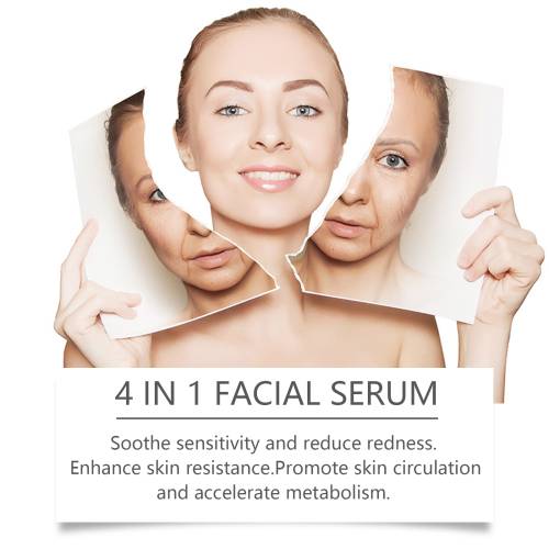 4-i-1 niacinamid serum med vitamin C og E