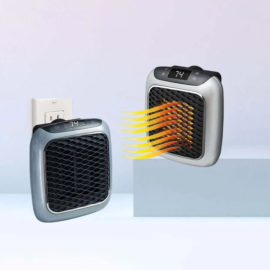 Energisparende varmeblæser med moderne design