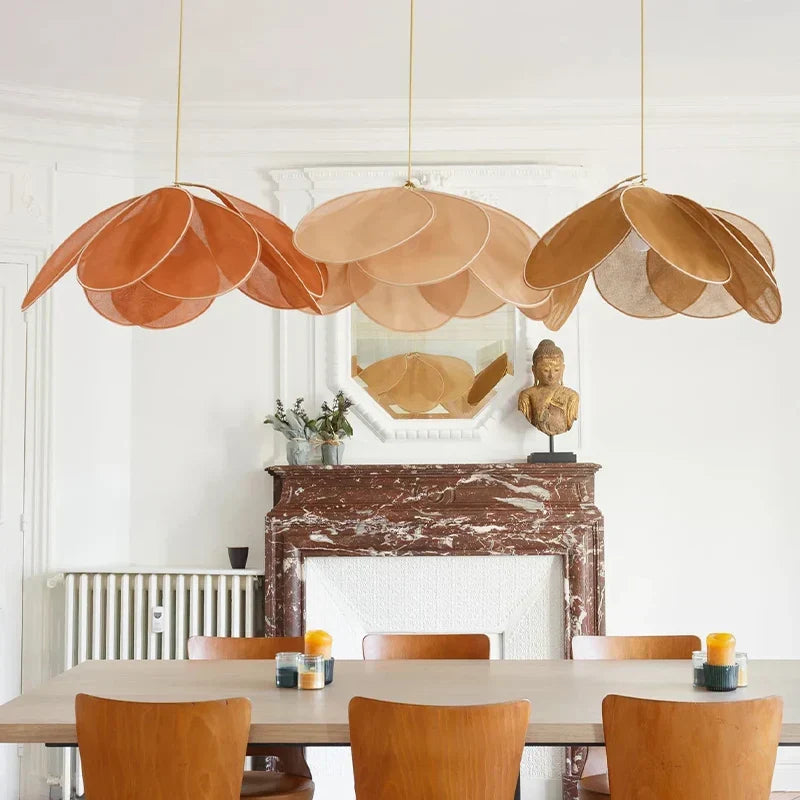Blomsterblad-lampe til moderne boligverdener