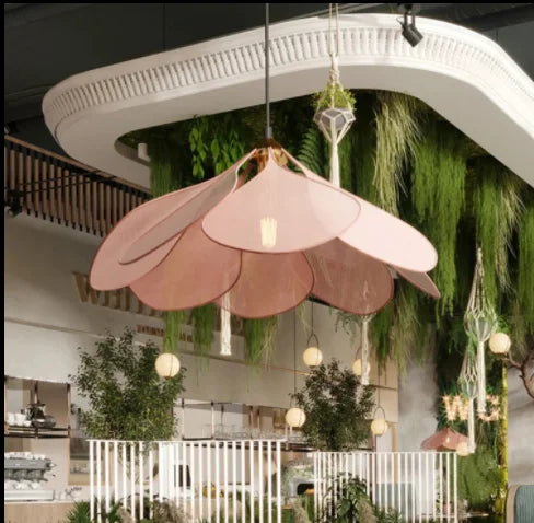 Blomsterblad-lampe til moderne boligverdener