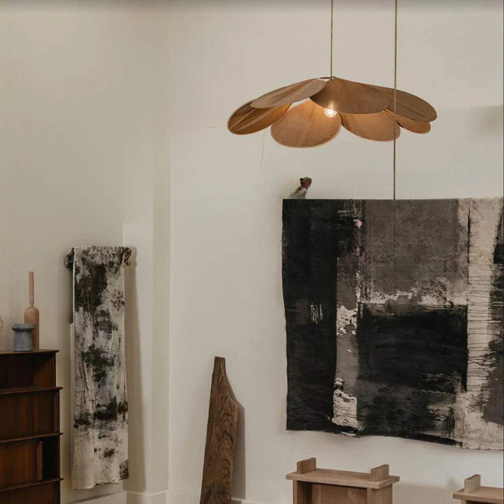 Blomsterblad-lampe til moderne boligverdener