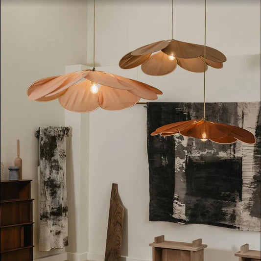 Blomsterblad-lampe til moderne boligverdener