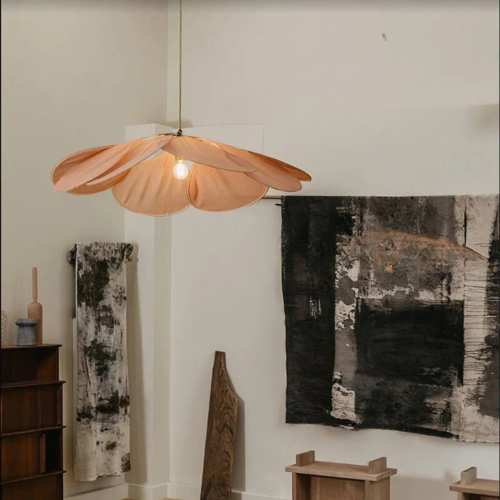 Blomsterblad-lampe til moderne boligverdener