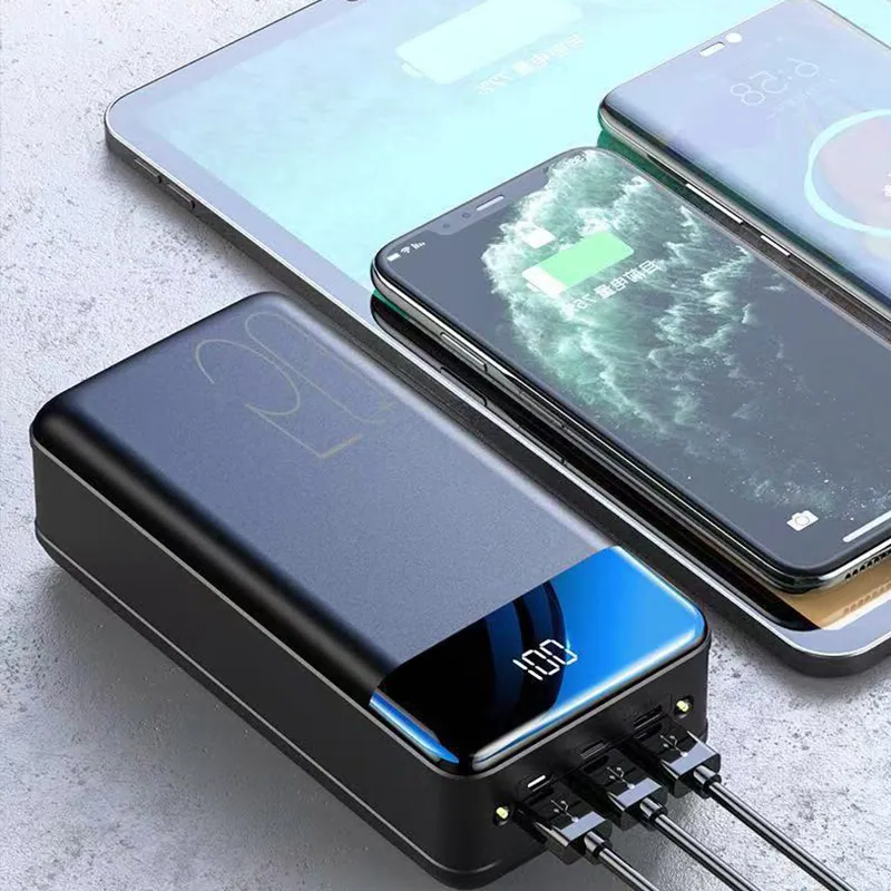 Powerbank med 50.000mAh & Multi-USB-udgange