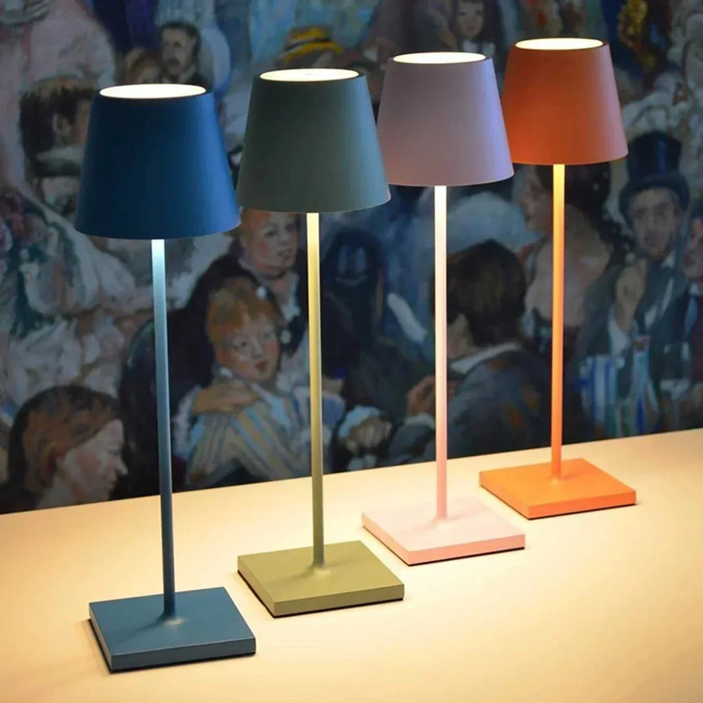 Trådløs Bordlampe – Hyggebelysning til Hjem og Have