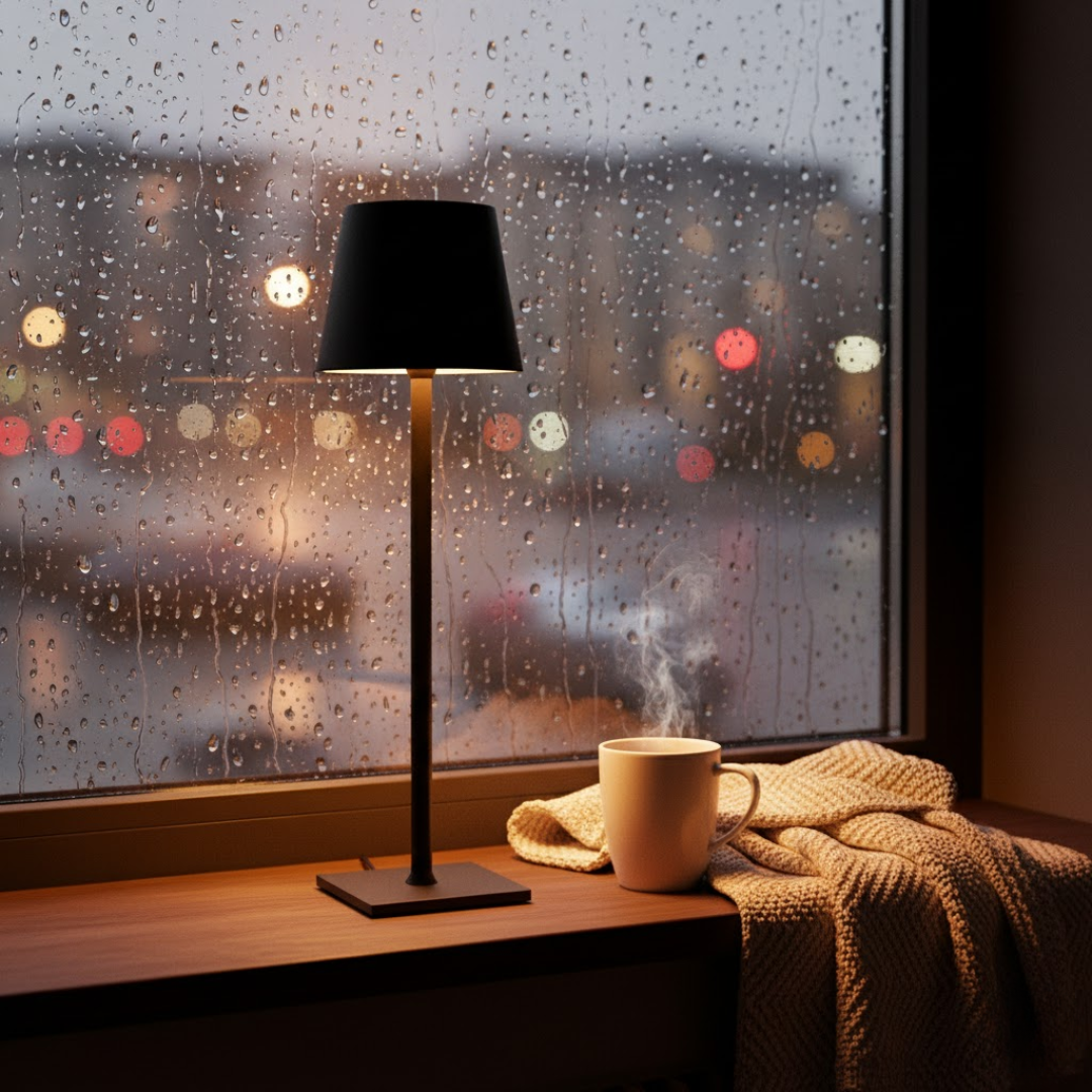 Trådløs Bordlampe – Hyggebelysning til Hjem og Have