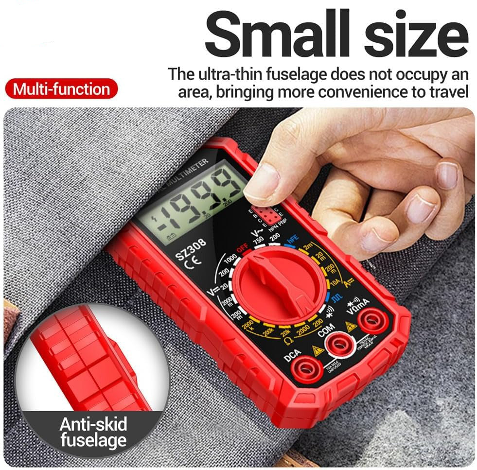 Elektrisk testkit med digitalt multimeter