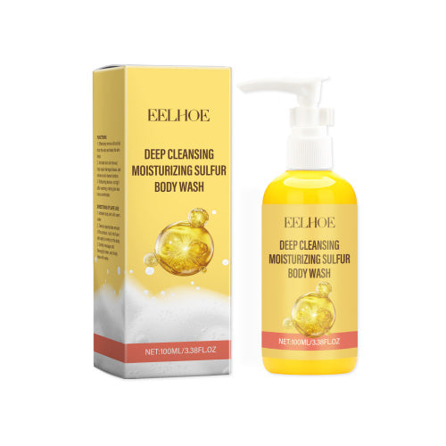 Svovl showergel med citron og aloe