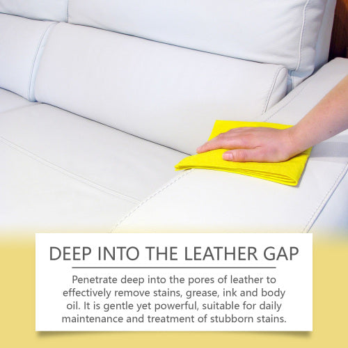 Lædersofa-rens
