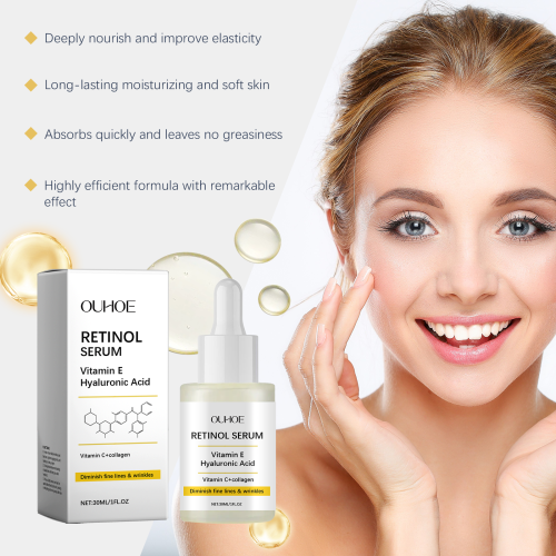 Retinol og C-vitamin opstrammende essens