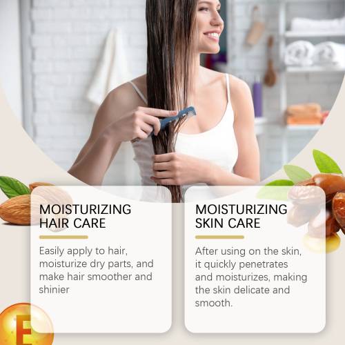 Kokos hårolie med jojoba og mandel