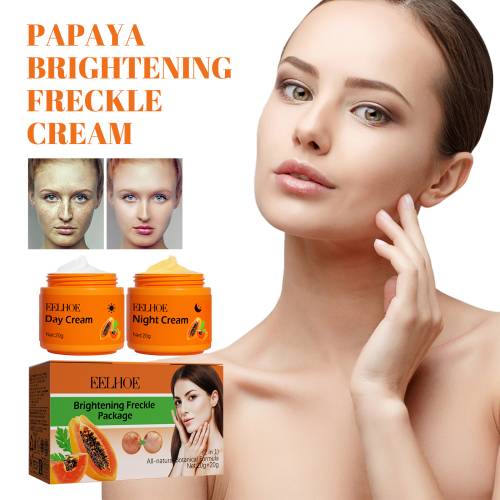 Papaya dag- og natcreme mod mørke pletter