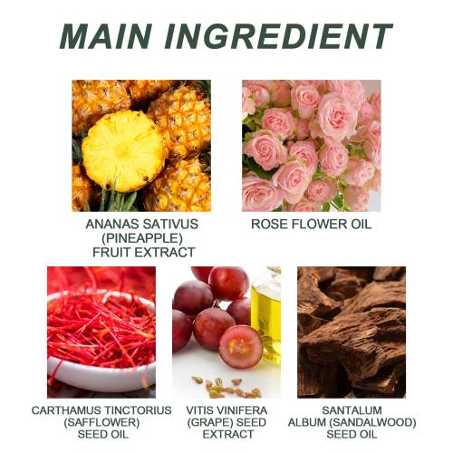 Ananas rose intim-kropsolie