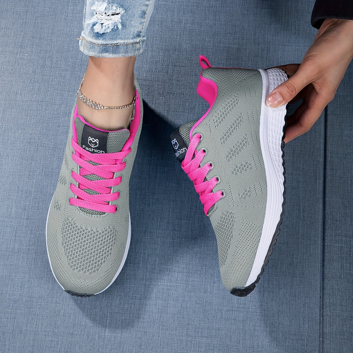 Dame Sneakers – Åndbar Komfort