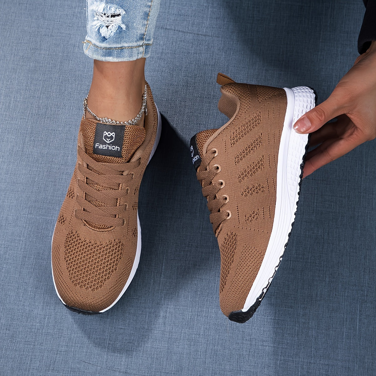 Dame Sneakers – Åndbar Komfort