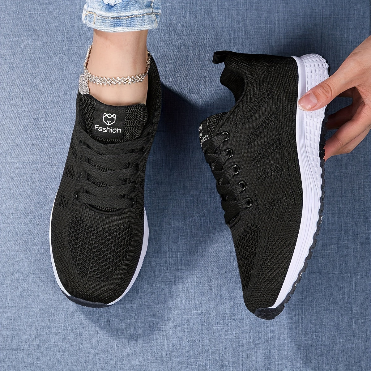Dame Sneakers – Åndbar Komfort