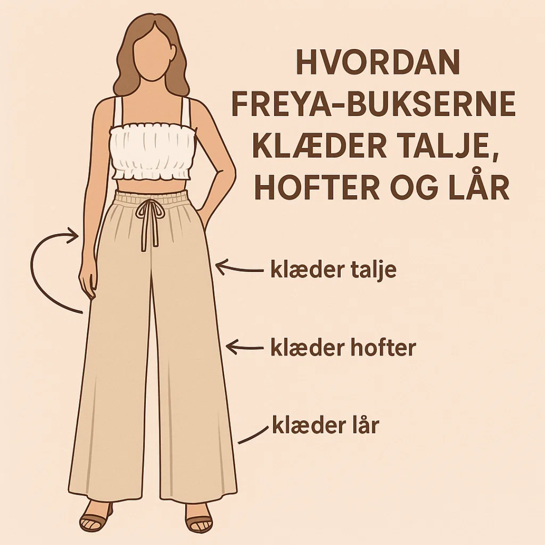 Elegante Bukser med Løs Komfort