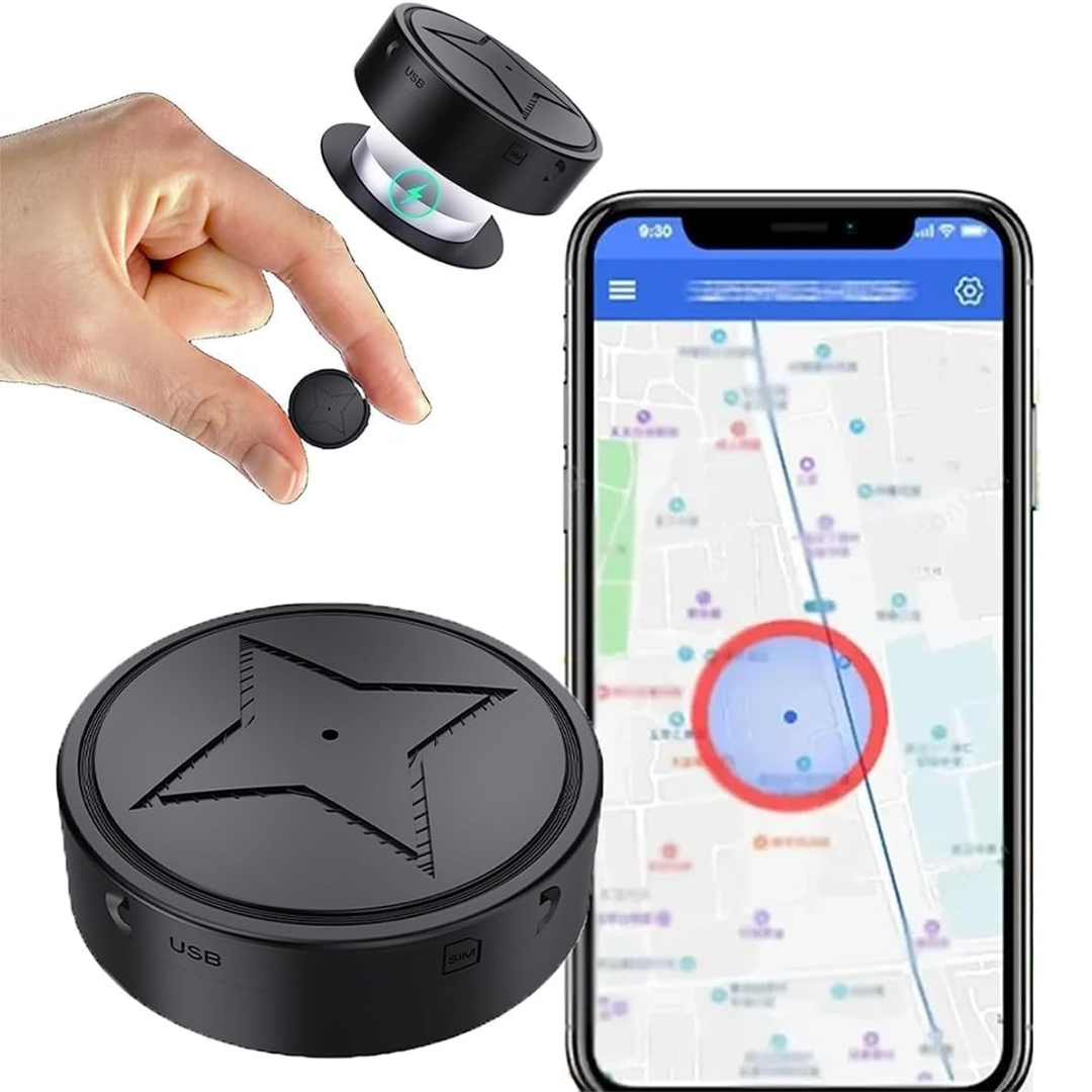 Magnetisk Mini GPS-tracker til Live Overvågning