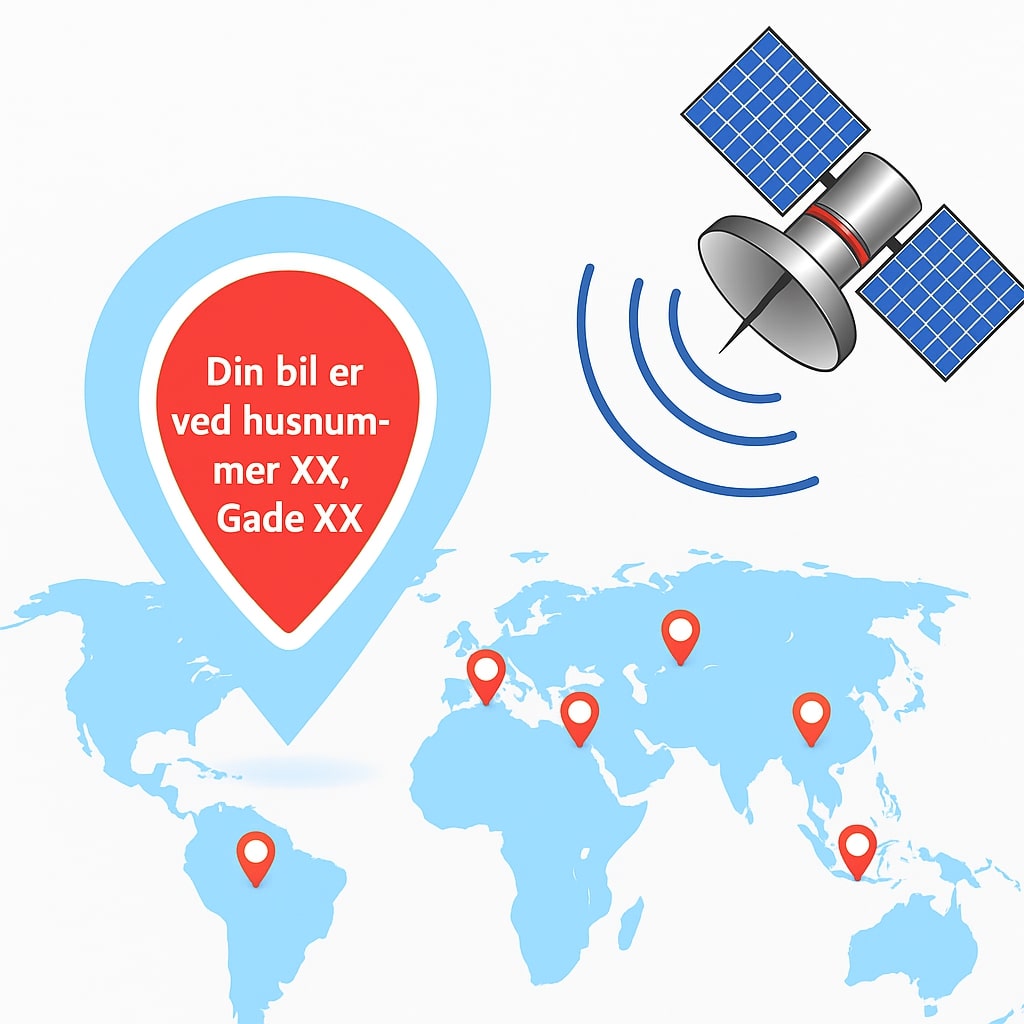 Magnetisk Mini GPS-tracker til Live Overvågning