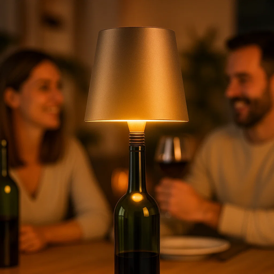 Bæredygtig LED-flaskelampe