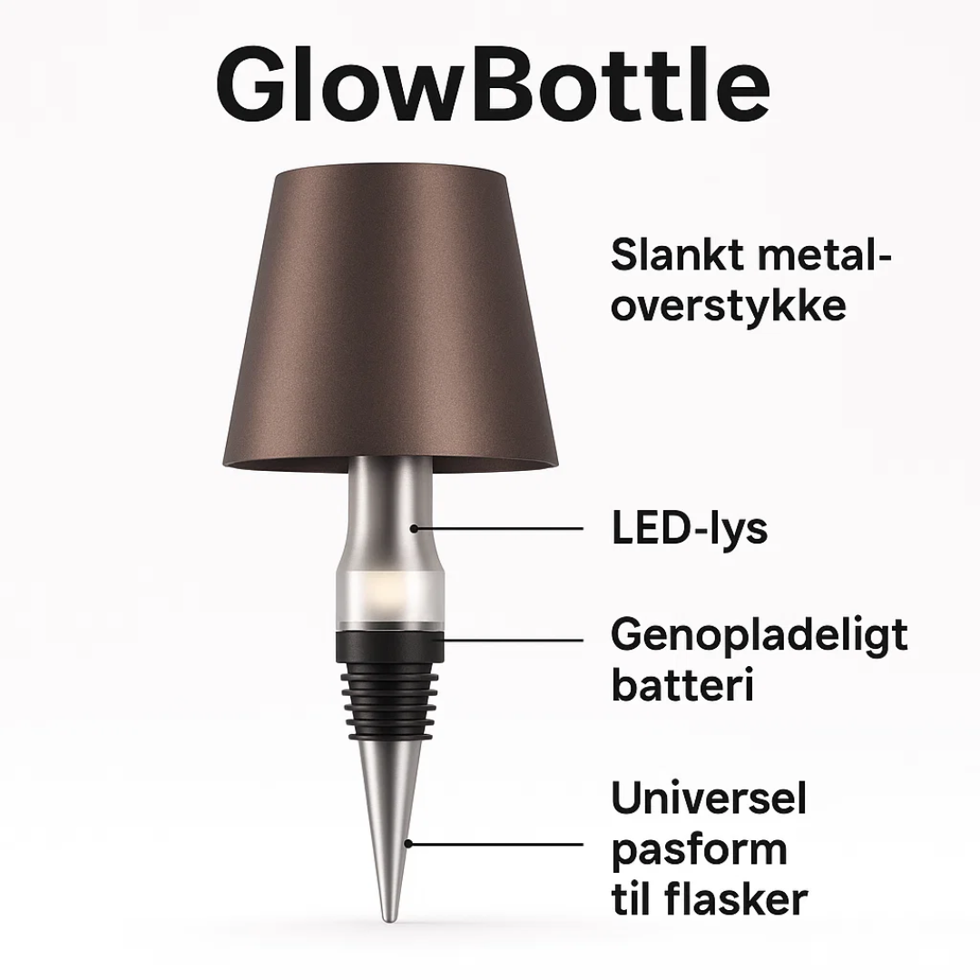 Bæredygtig LED-flaskelampe