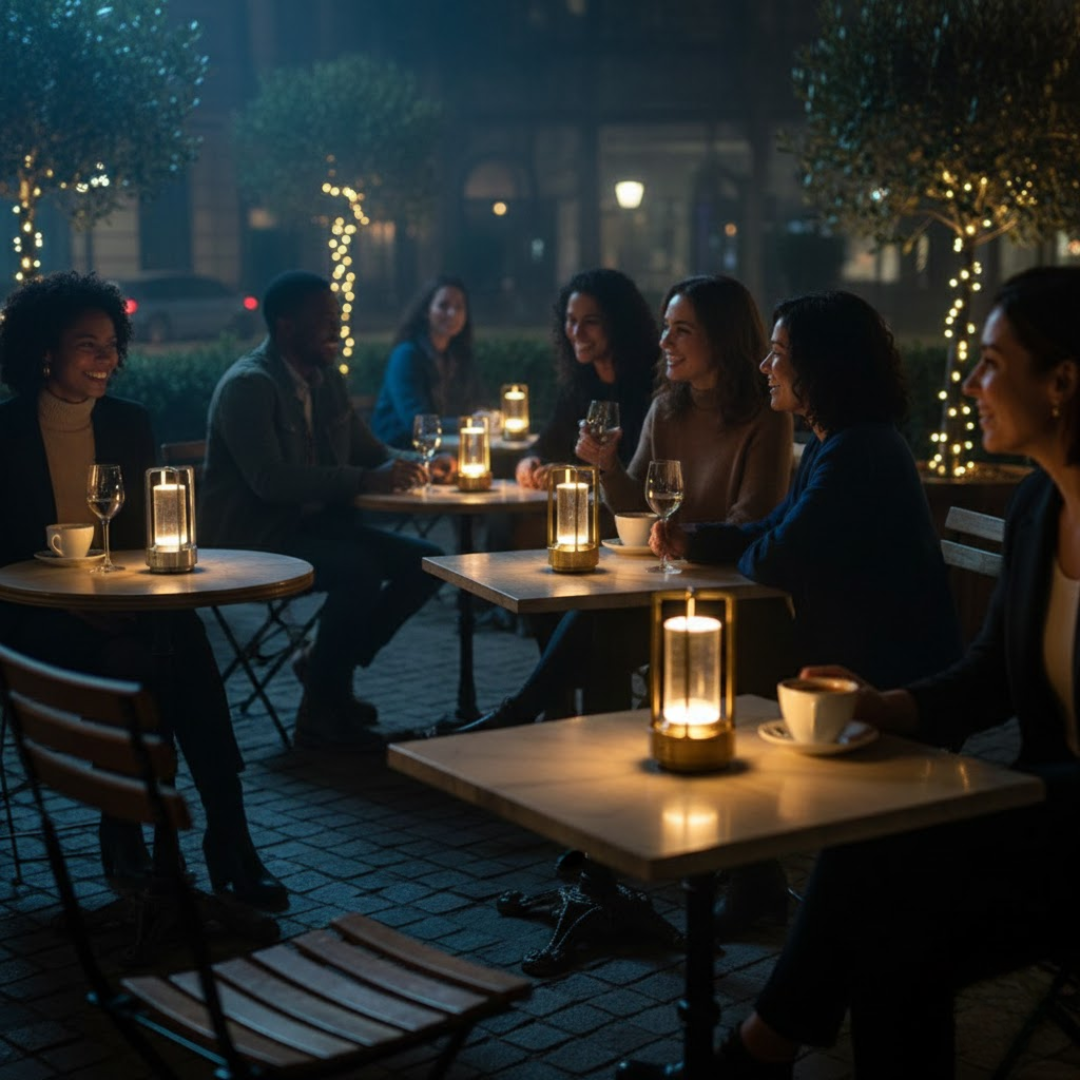 LED Bordlampe – Justerbar Hyggebelysning