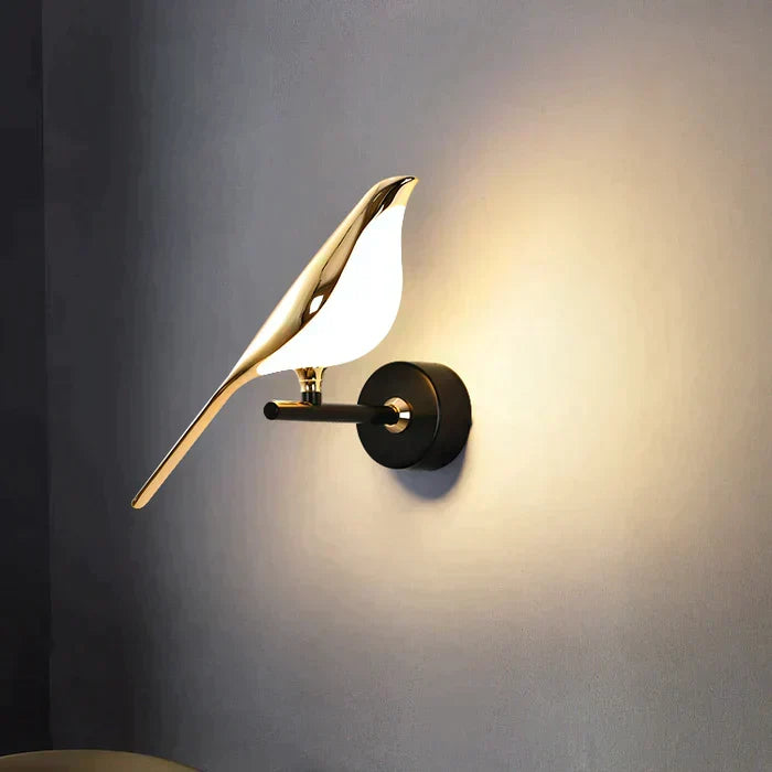 Moderne LED-Fugle-Væglampe