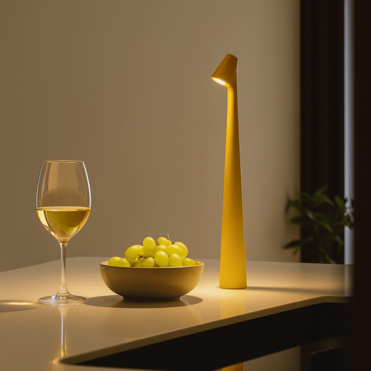 Glowline - Kordeløs Bordlampe Med Slank Profil