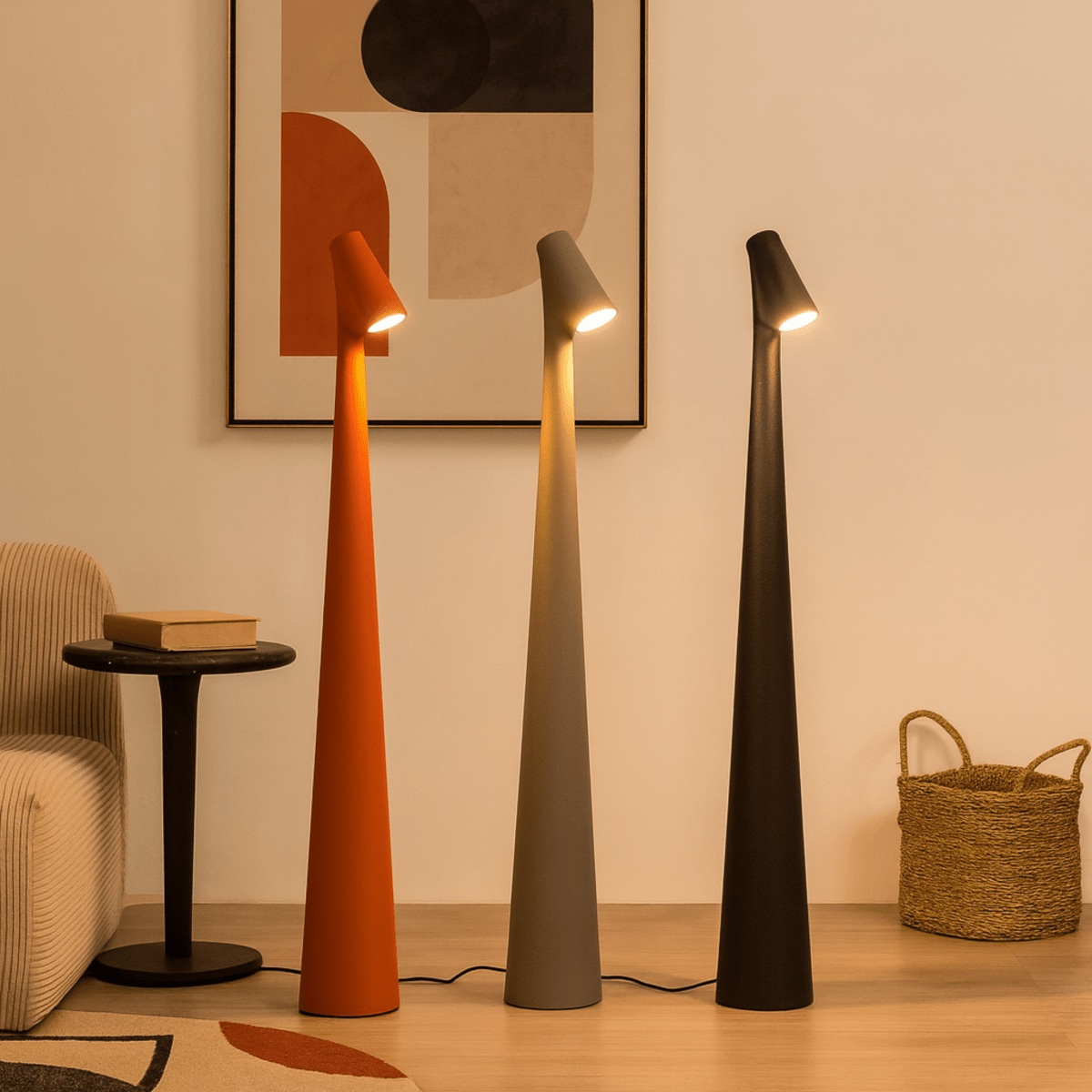 Glowline - Kordeløs Bordlampe Med Slank Profil