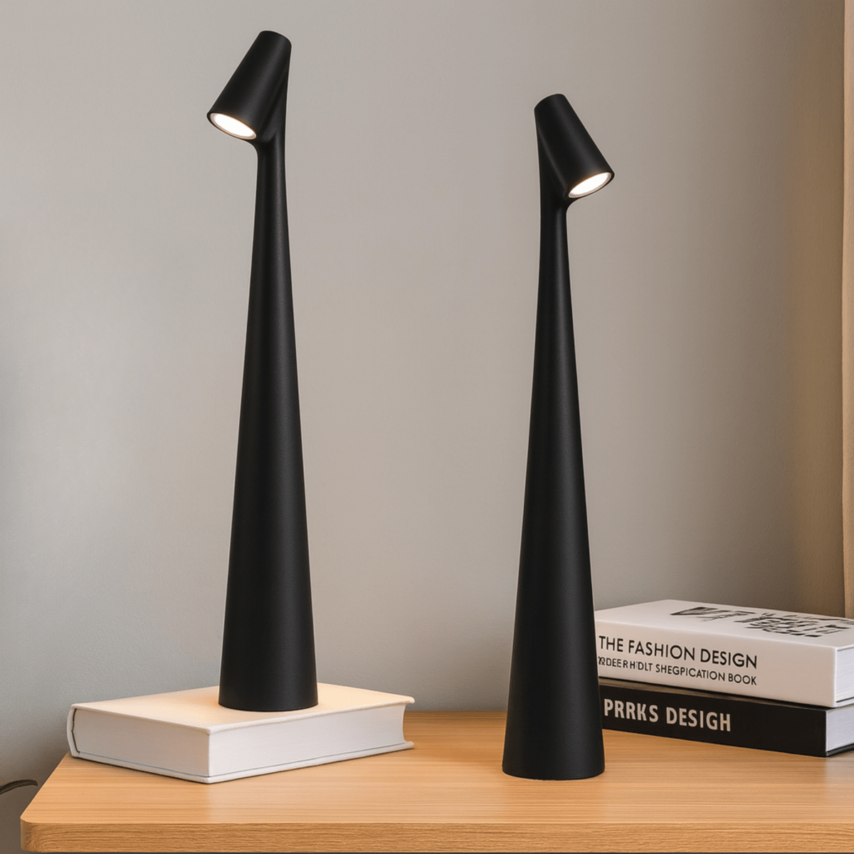 Glowline - Kordeløs Bordlampe Med Slank Profil