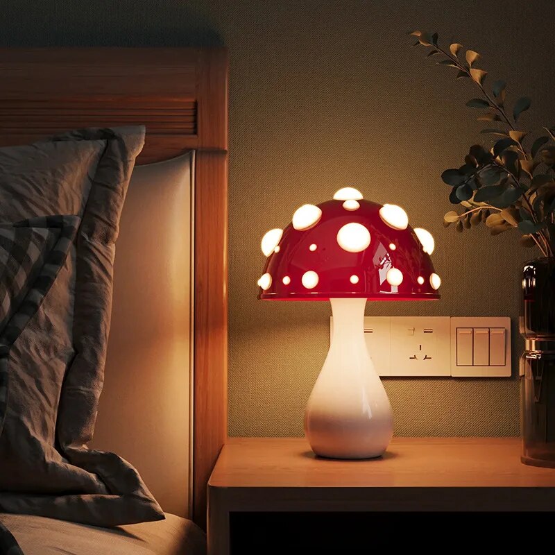 Elegant og unik bordlampe