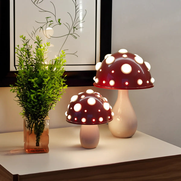 Elegant og unik bordlampe