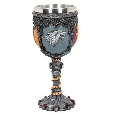 Familiekop med dekorativt fantasy-design