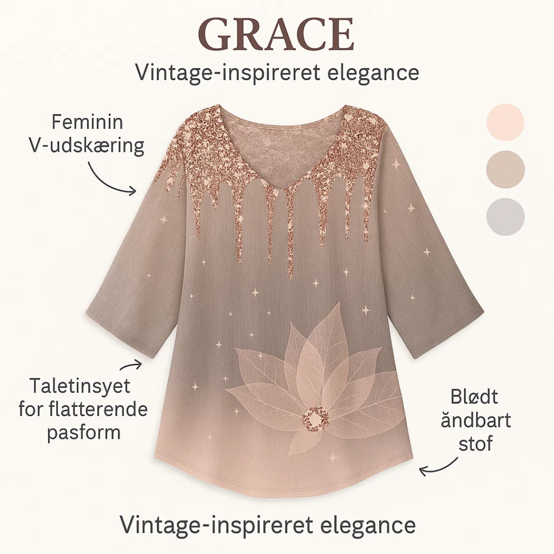 Elegant vintage-overdel