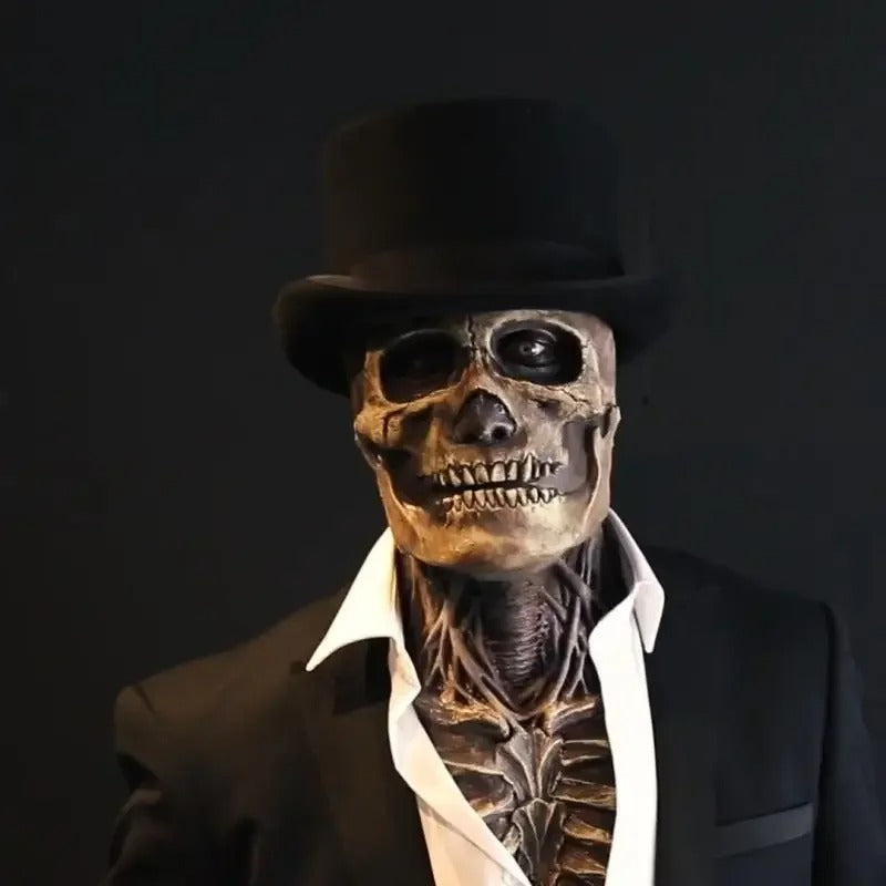 Halloween Maske – Realistisk Skeletdesign