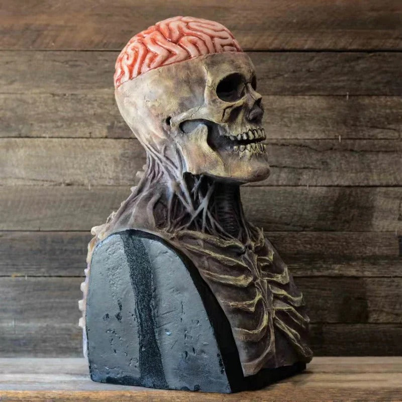 Halloween Maske – Realistisk Skeletdesign
