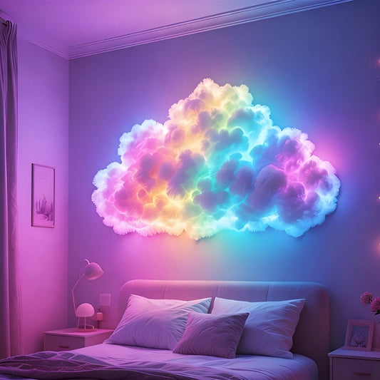 Ledsen™ CloudLight: Multifunktionel Ambiance Belysning Sky Lys
