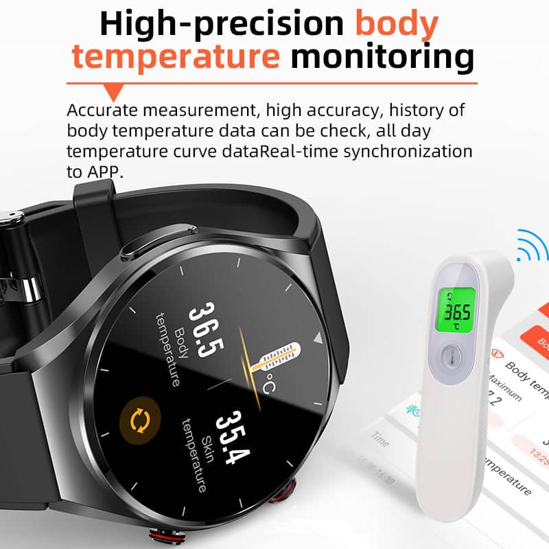 Smartwatch – Hjertemonitor & Sundhedsoverblik