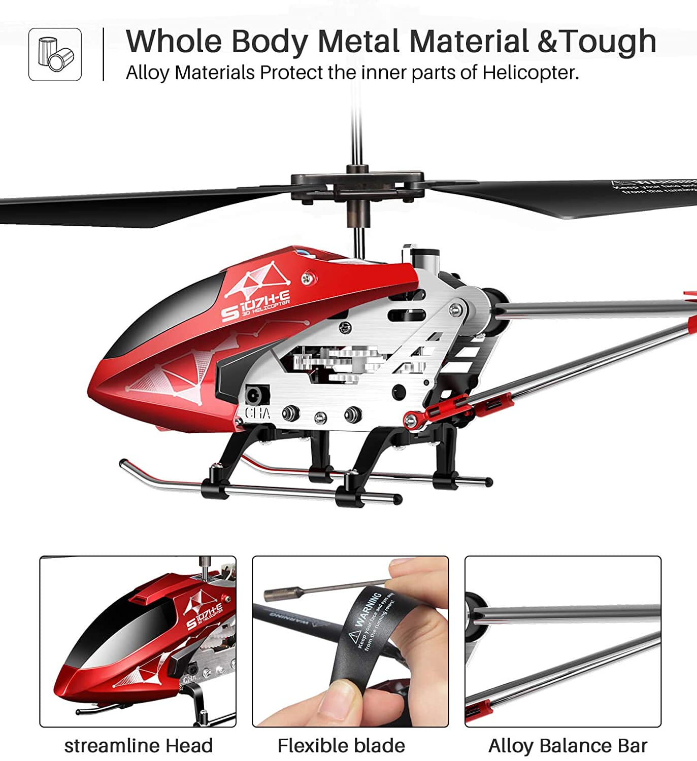 S107H Fjernbetjening Helikopter