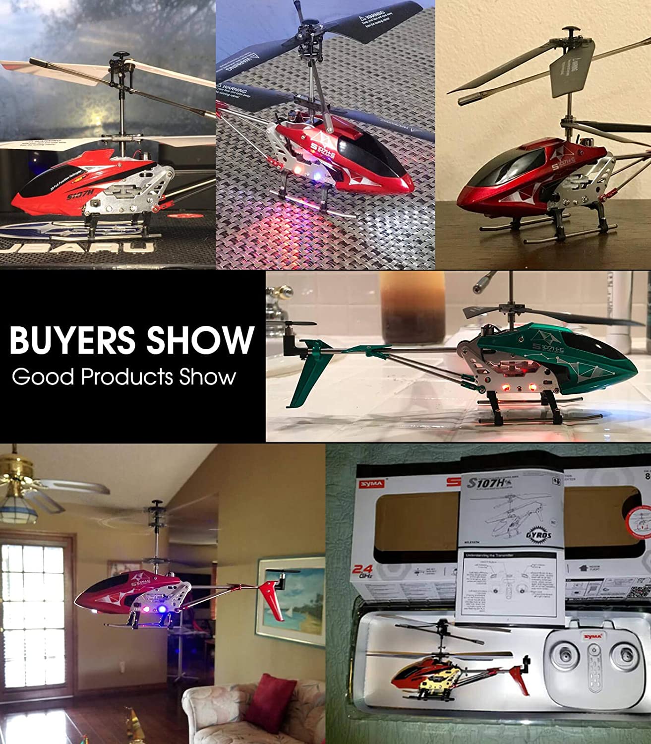 S107H Fjernbetjening Helikopter