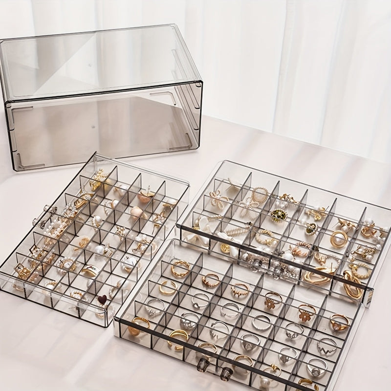 Transparent Smykkeboks for Nem Adgang