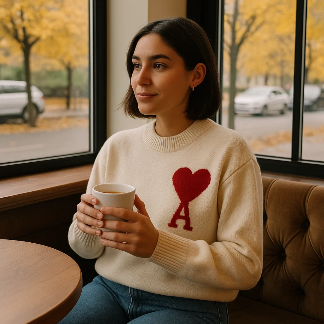 Dame Sweater – Blød Varm Hverdagskomfort